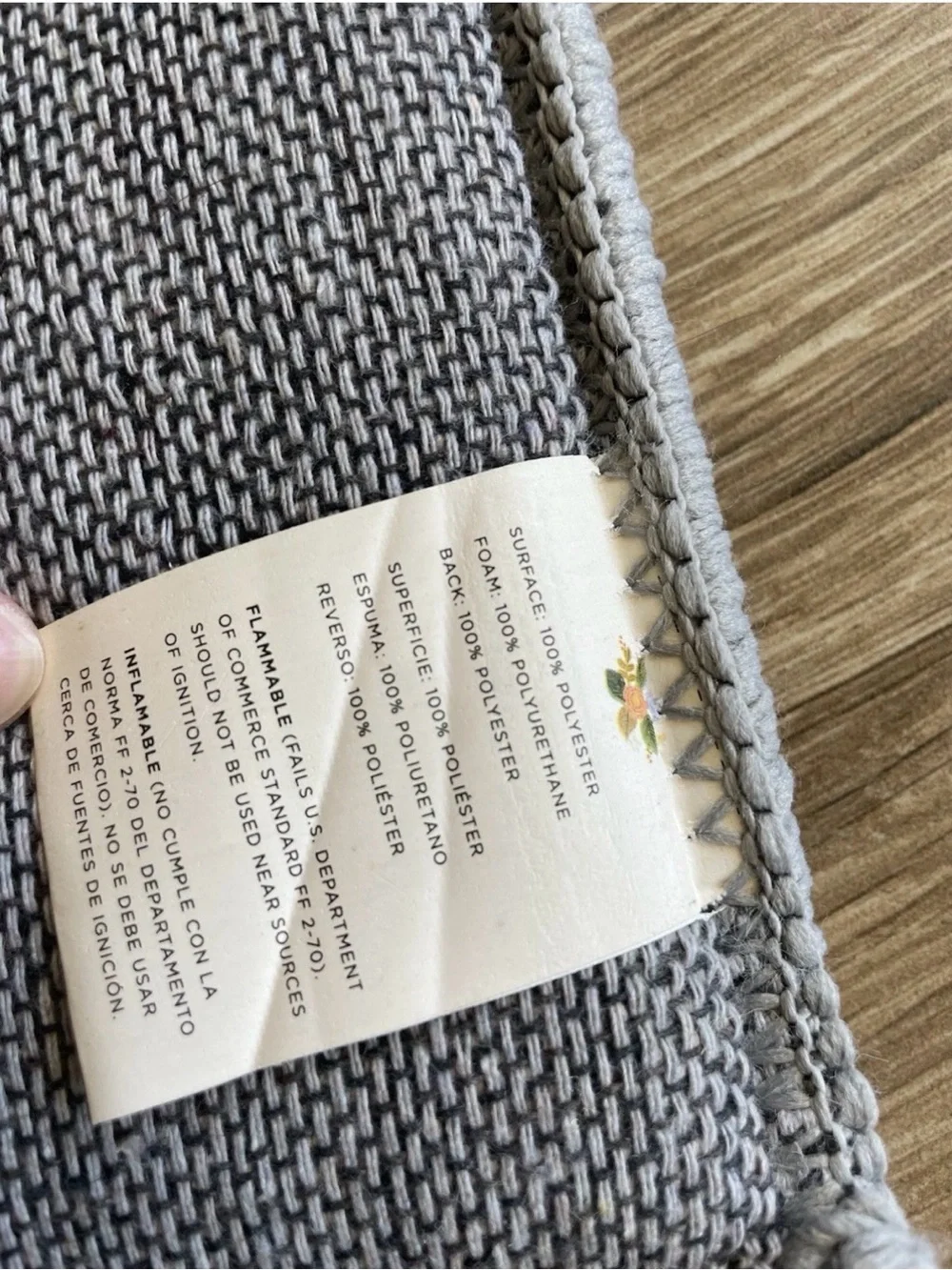 Rifle Paper Co. Crafted by Loloi Flora Memory Foam Bath Mat 17 x 24
